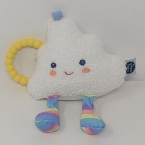 Mary Meyer Cloud Plush Rattle Rainbow Legs